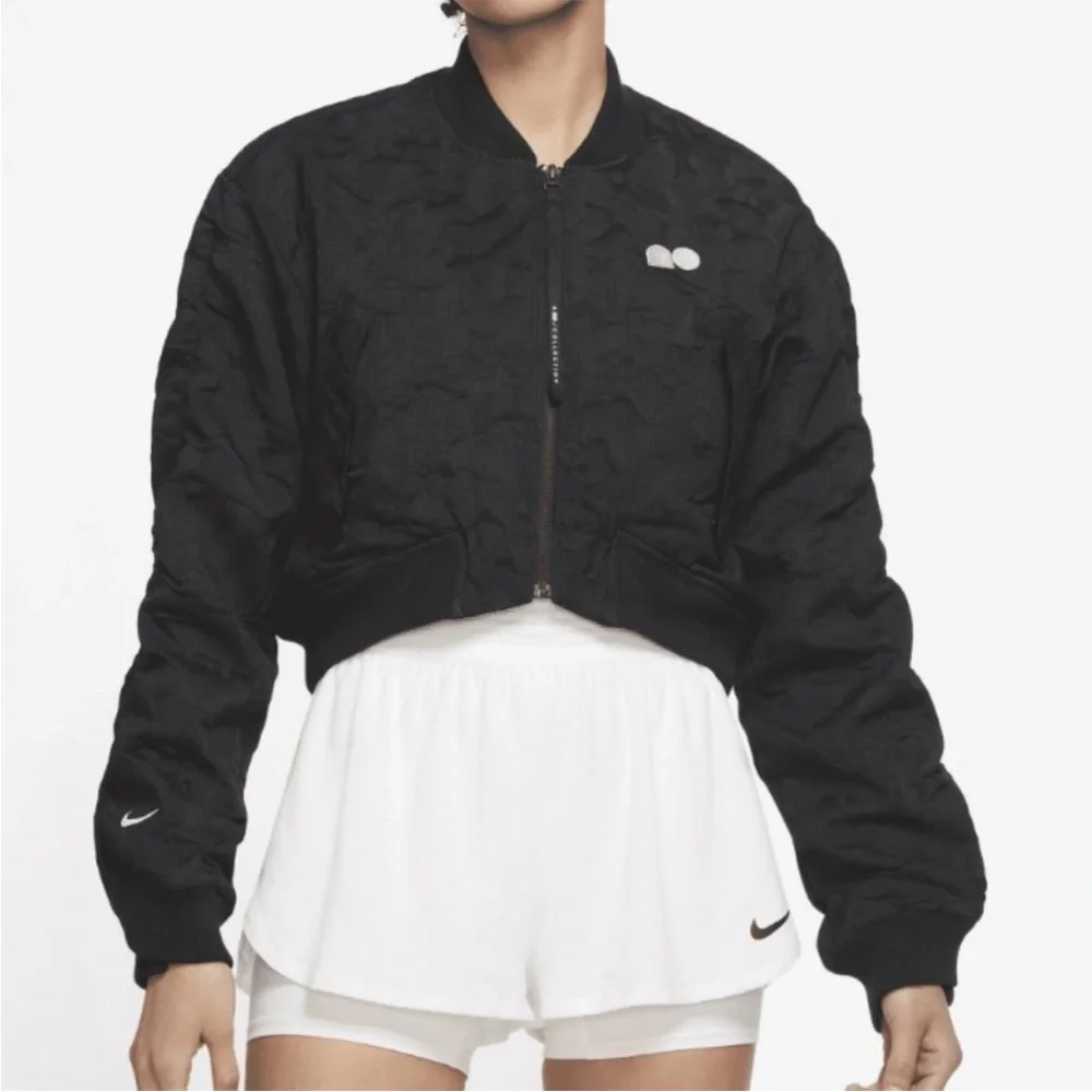 Nike Naomi Osaka Tennis Maneki-Nelly Cropped Bomber Jacket - Picture 11 of 14
